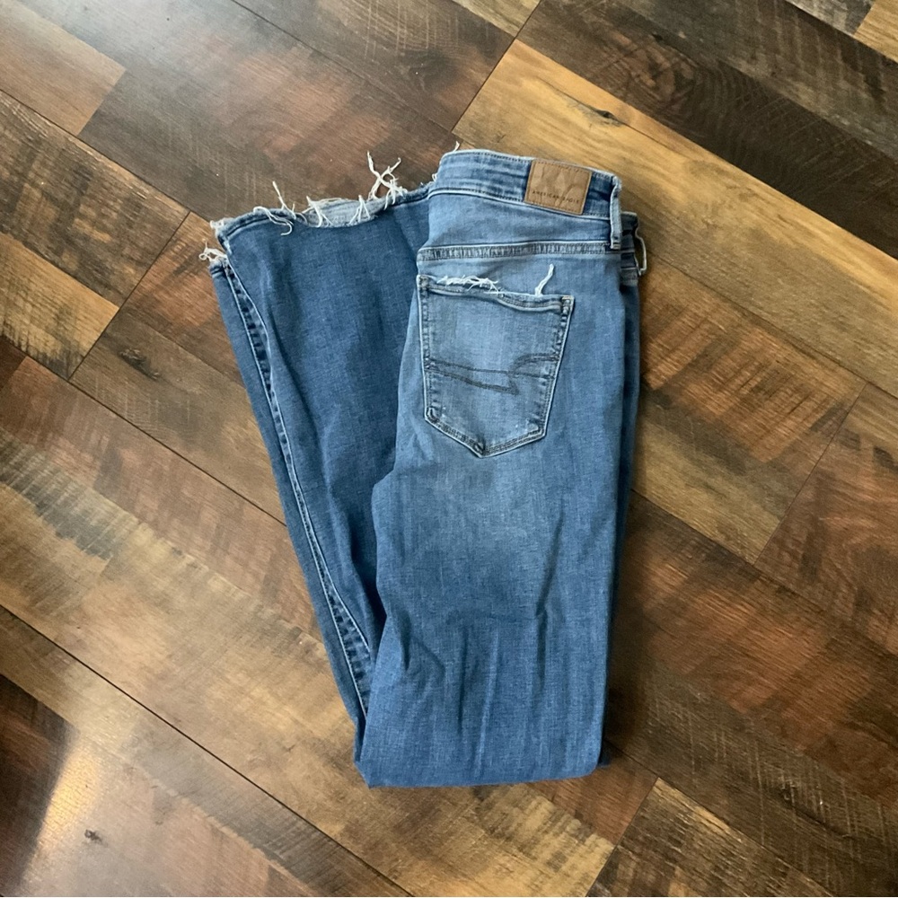 American Eagle Super Hi-Rise Flare Jeans 4
